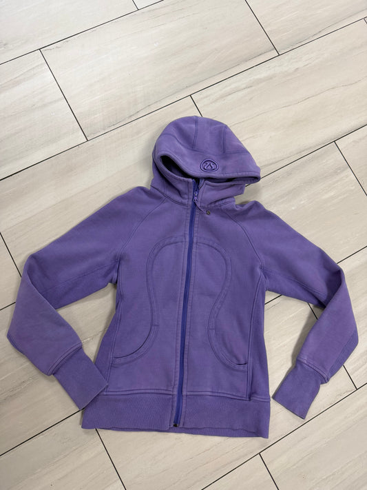 lululemon Scuba Full-Zip Hoodie size 8 ( M)