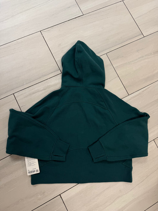 Lululemon Cropped Oversized Full-Zip Hoodie