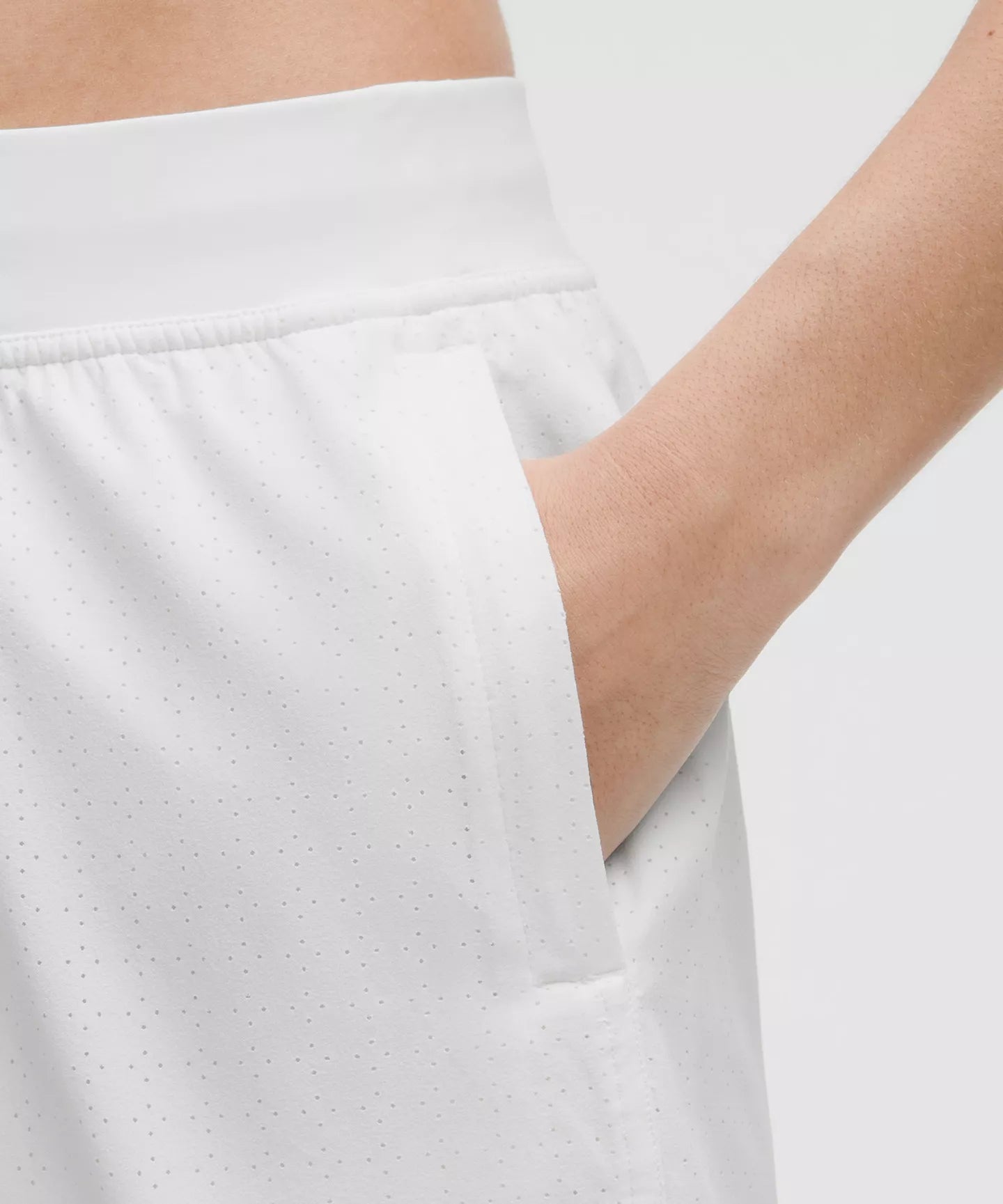 Adapted State Perforated High-Rise Jogger