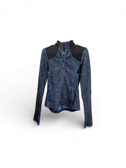 Lululemon Fitted Zip-Up Jacket – Blue/Black