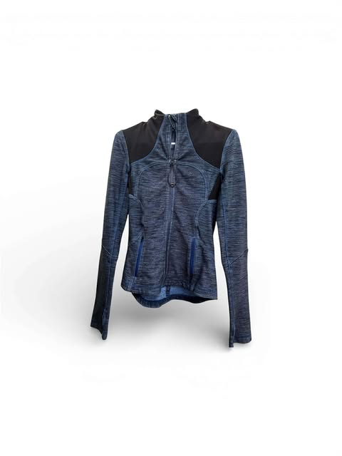 Lululemon Fitted Zip-Up Jacket – Blue/Black