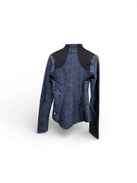 Lululemon Fitted Zip-Up Jacket – Blue/Black
