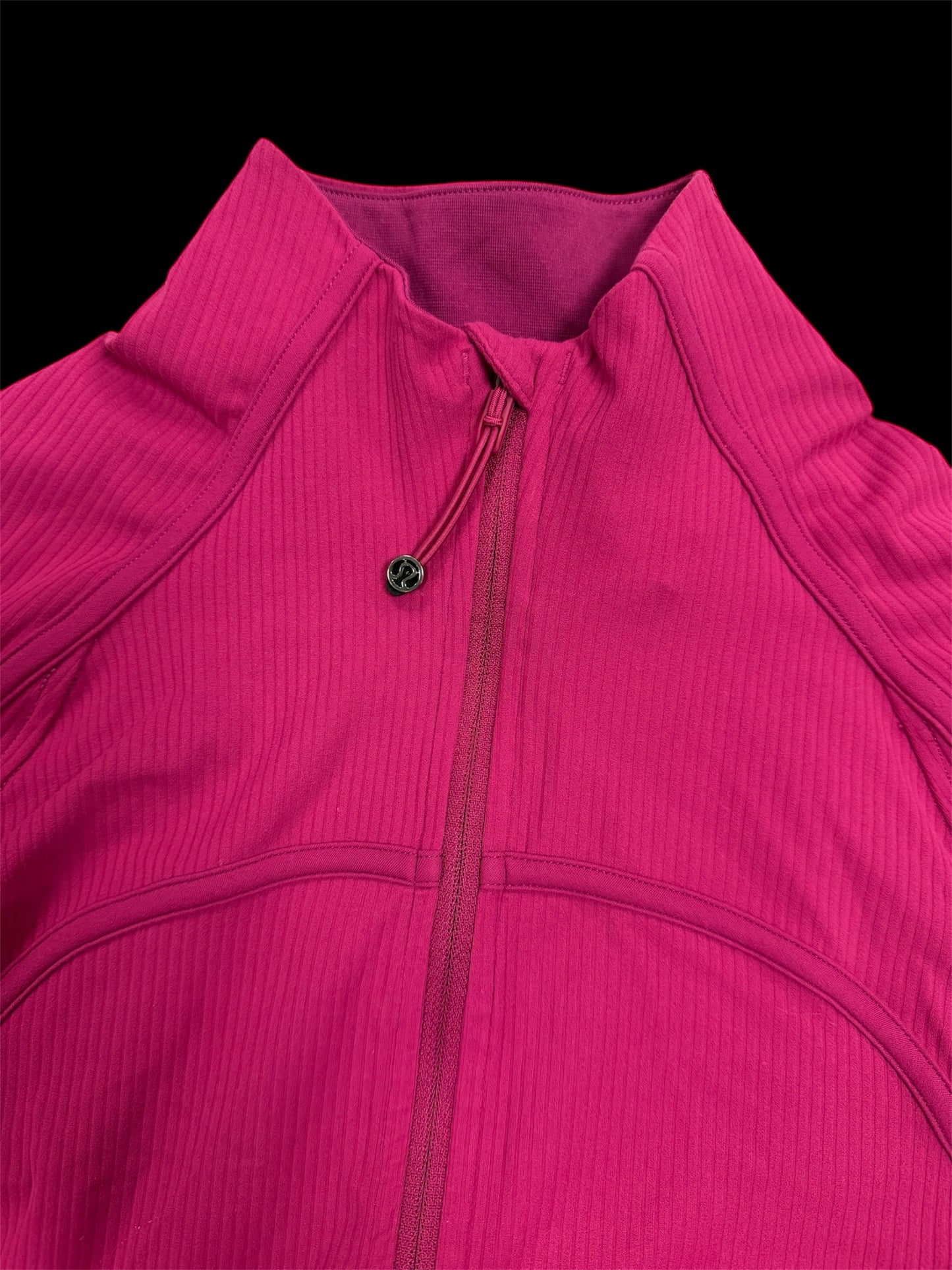 Cropped Ribbed Define Jacket