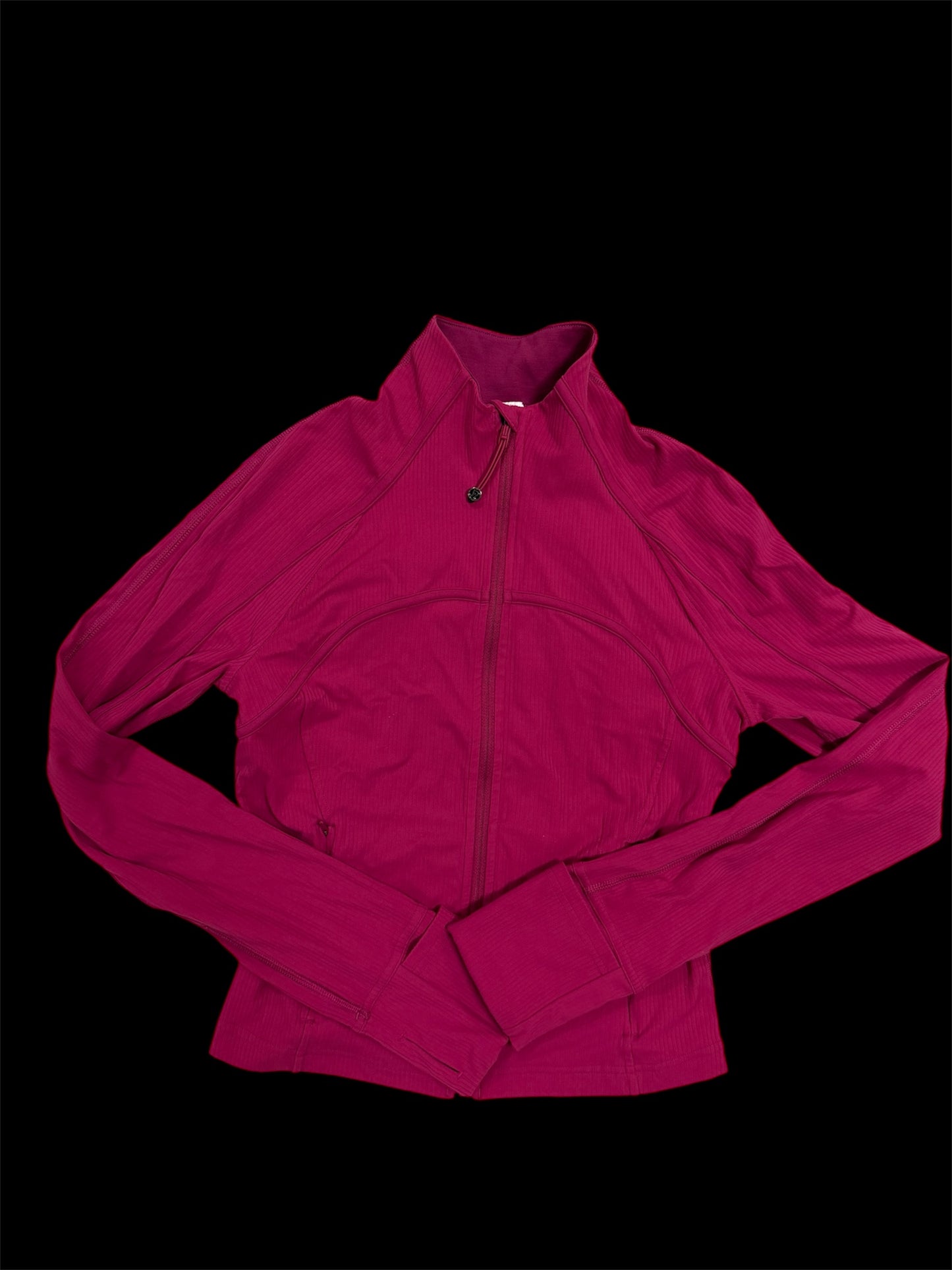 Cropped Ribbed Define Jacket