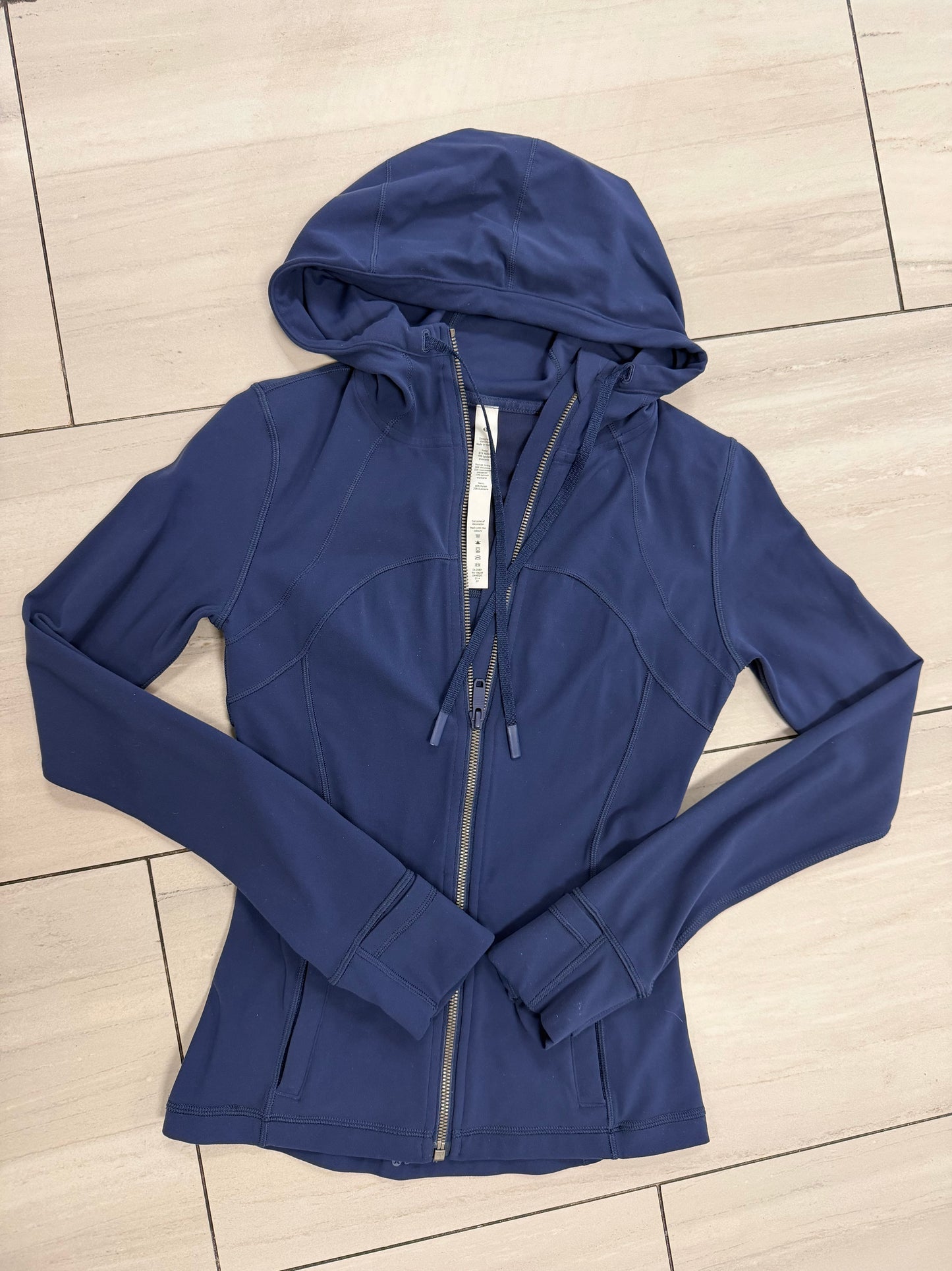 Lululemon Define Jacket (Hooded) – Navy Blue