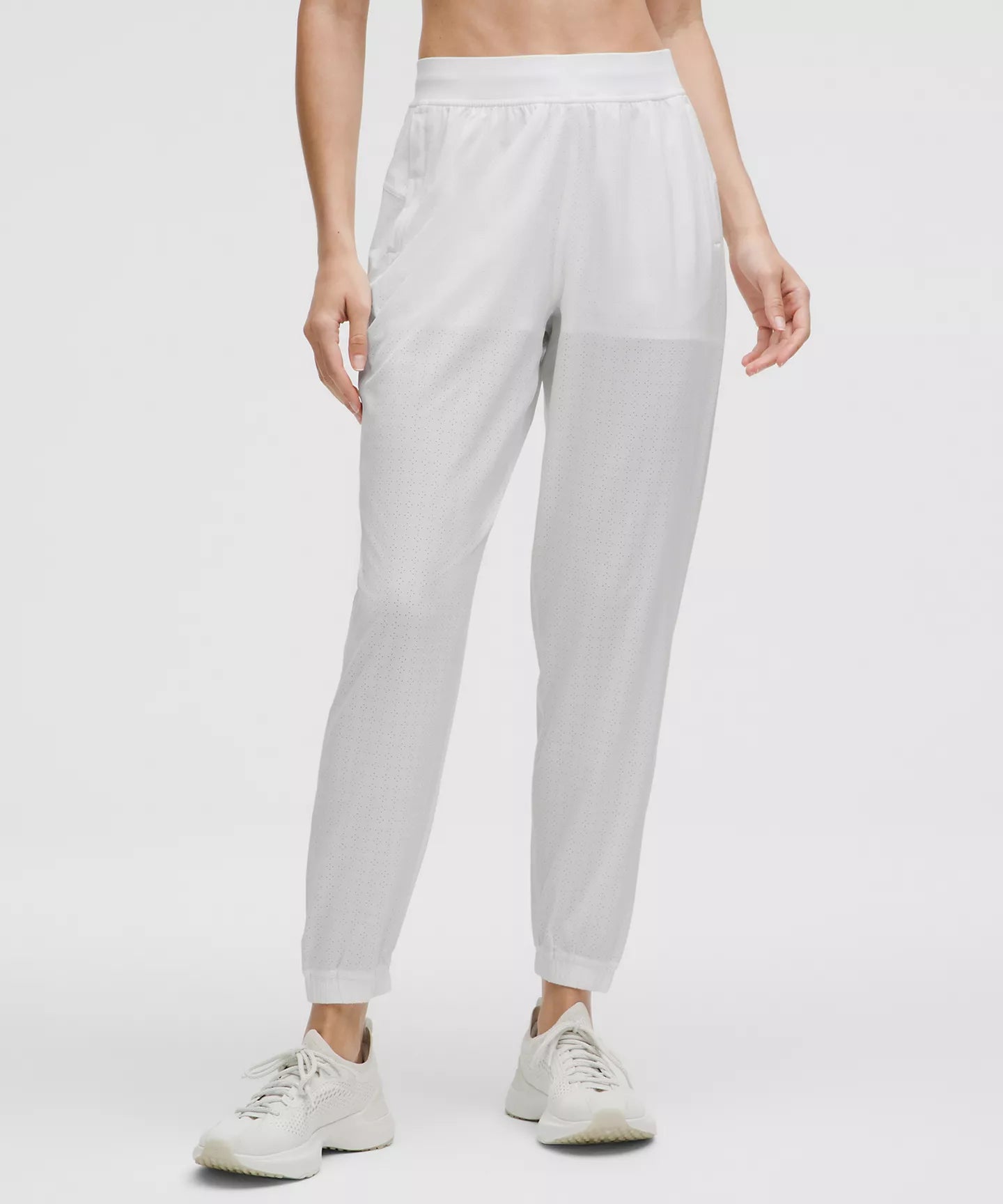 Adapted State Perforated High-Rise Jogger