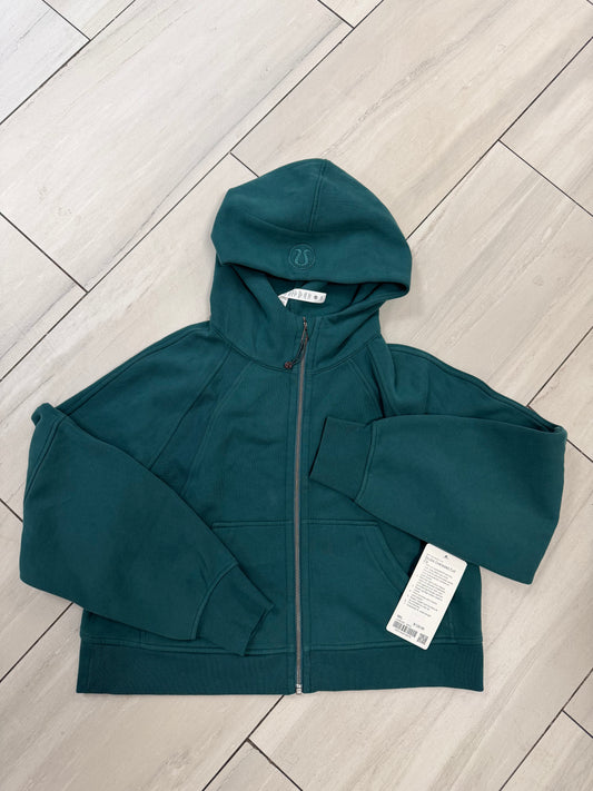 Lululemon Cropped Oversized Full-Zip Hoodie